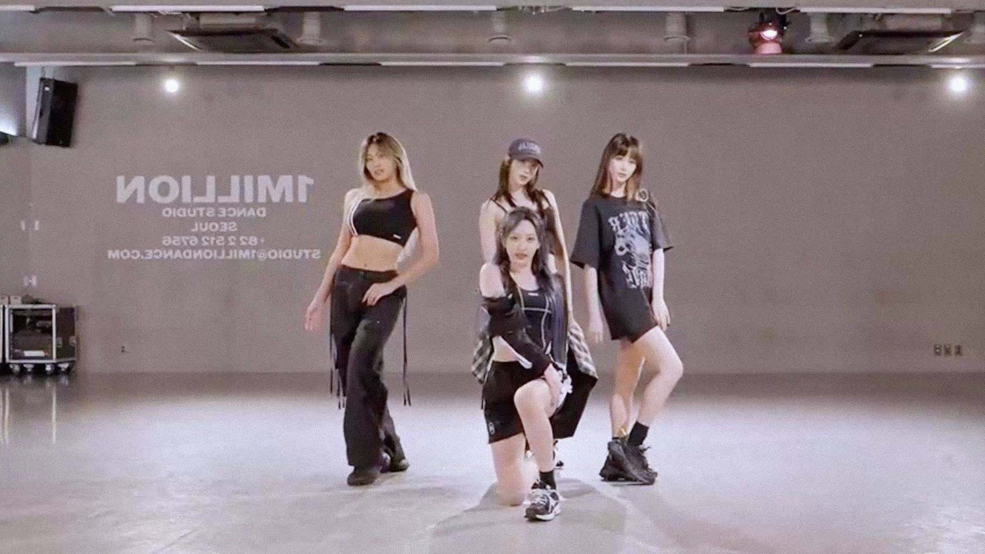 『4K镜面扒舞』H1-KEY最新回归曲Let It Burn镜面放大练习室 放大+加亮+替换音源 扒