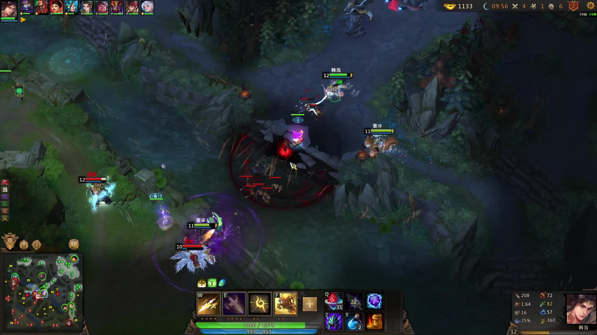 普通官渡单排小当