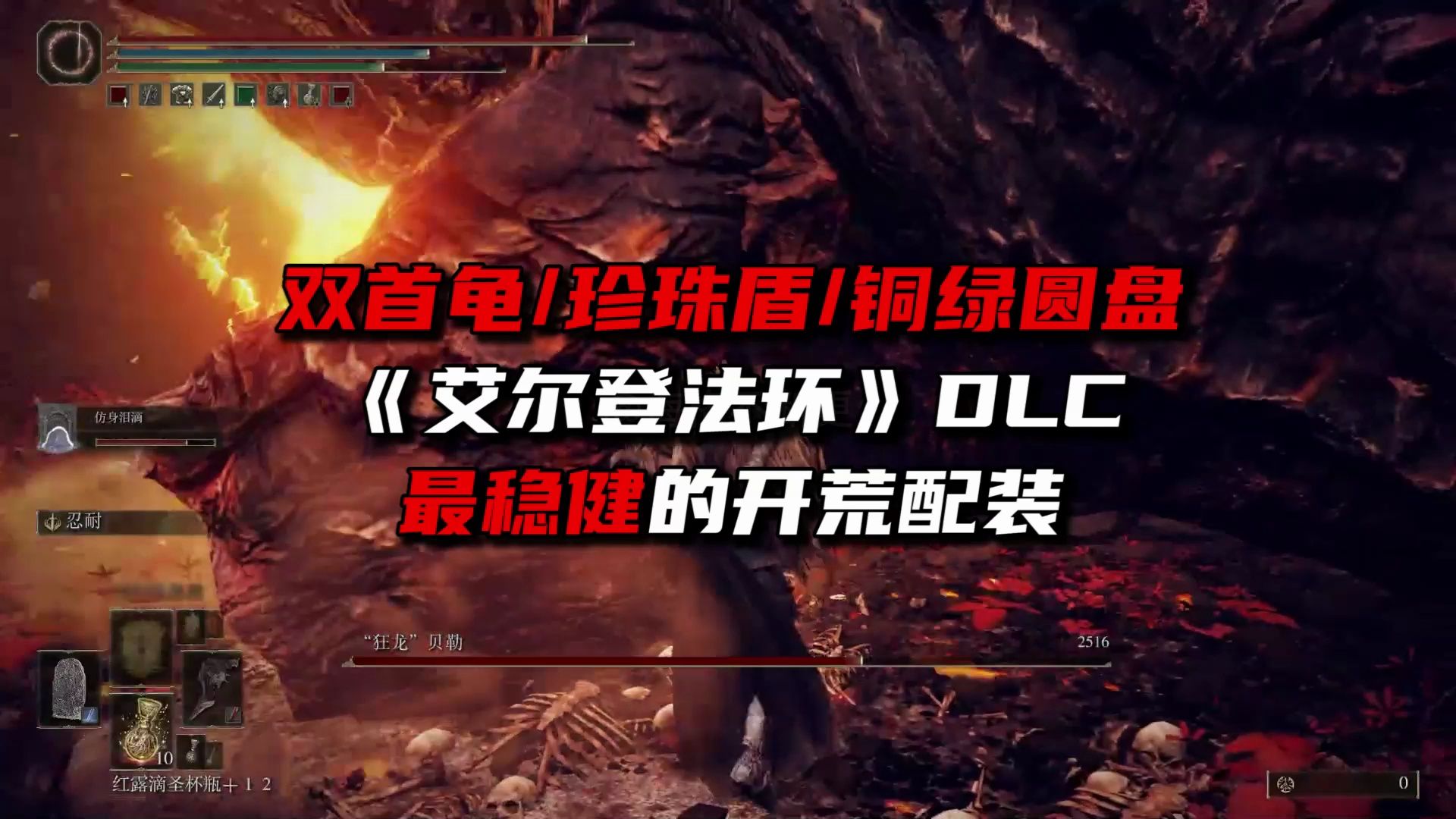 《艾尔登法环》DLC最稳健开荒配装