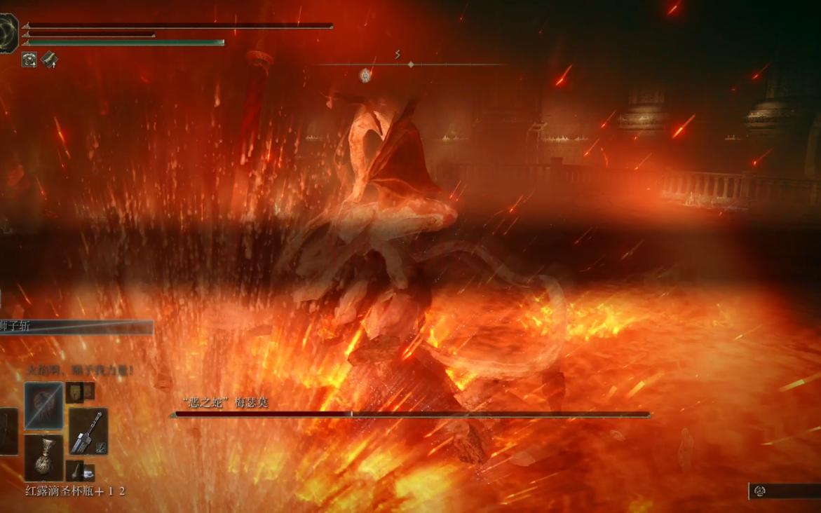 天崩开局！手残近战玩家单杀【梅瑟莫】 艾尔登法环DLC黄金树幽影BOSS梅瑟莫 近战力量猛男 武器推