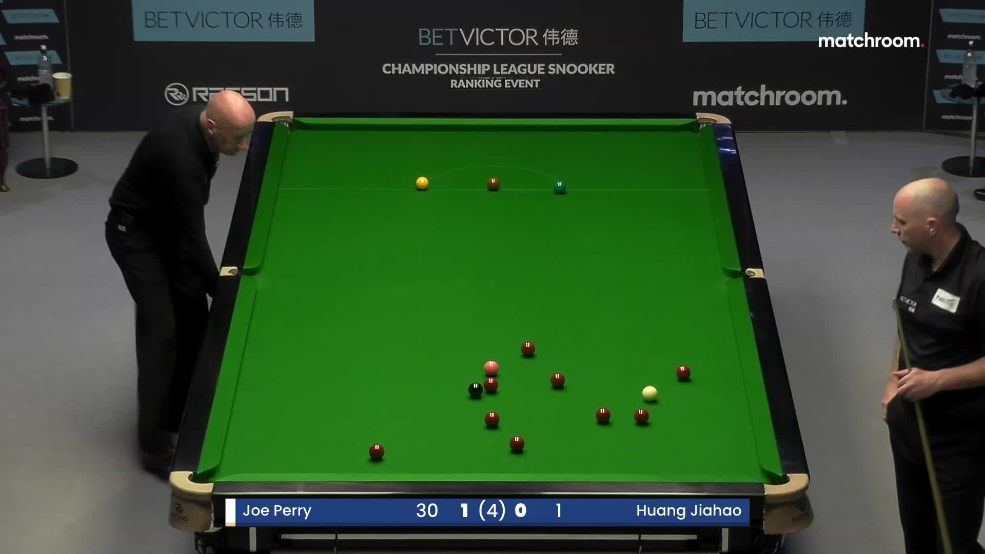 乔·佩里VS黄佳浩 2024冠军联赛第1阶段-清流