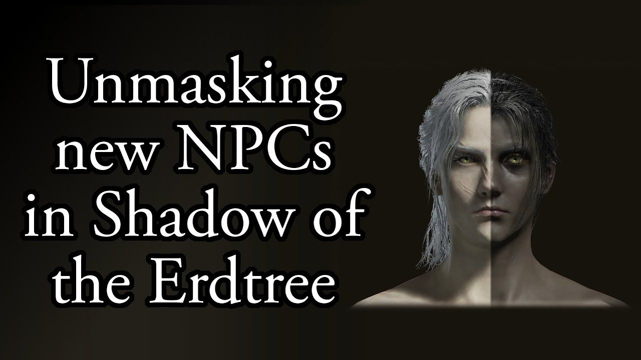 法环：DLC全NPC去头盔+捏脸数据