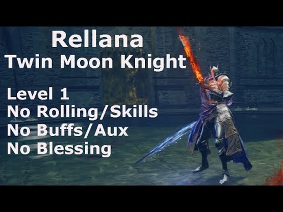 法环：1级无弹无滚无庇佑无伤蕾拉娜