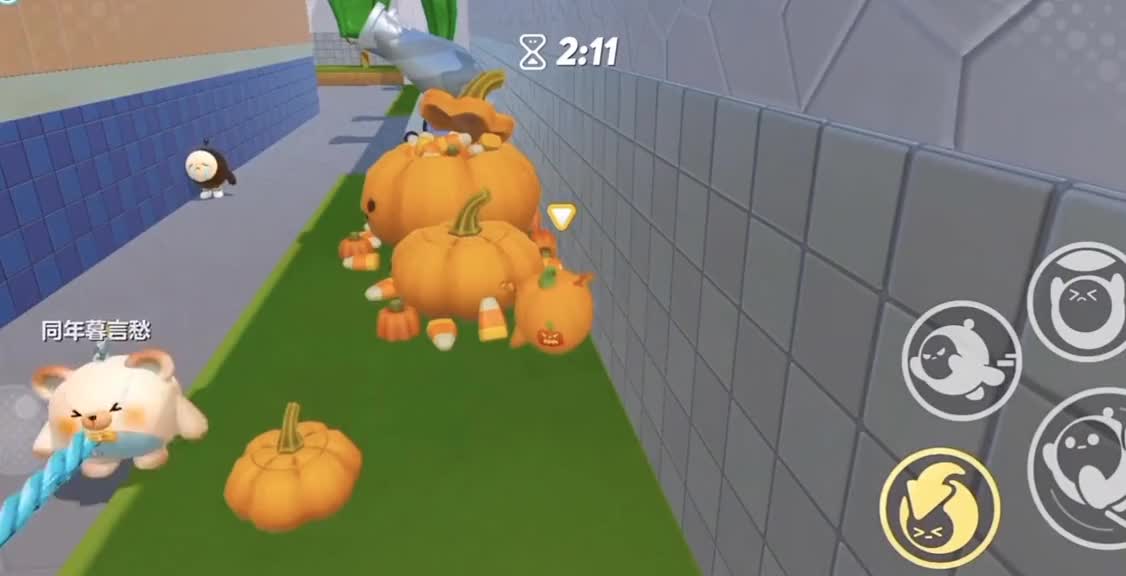 476_蛋仔派对南瓜入侵穿南瓜衣服，真假南瓜__