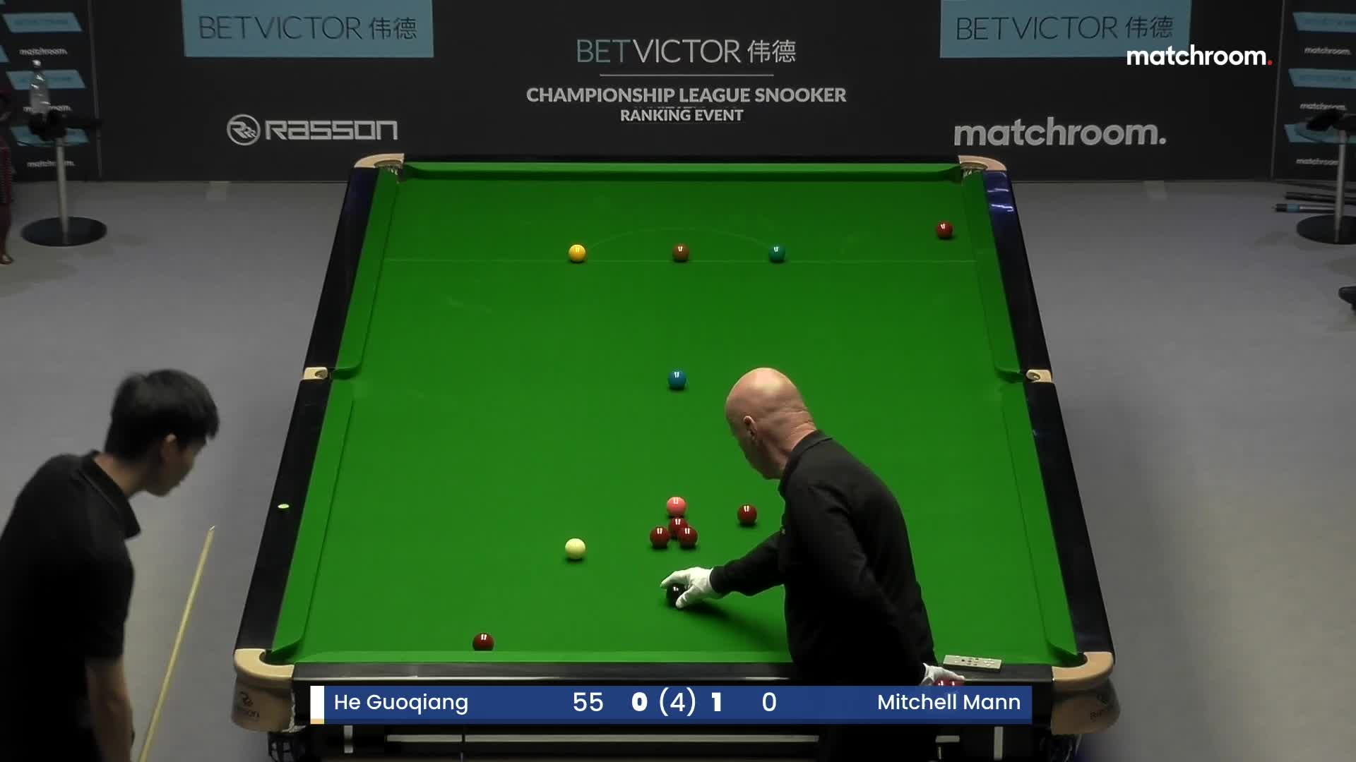 贺国强VS米切尔·曼恩 2024冠军联赛第1阶段-清流