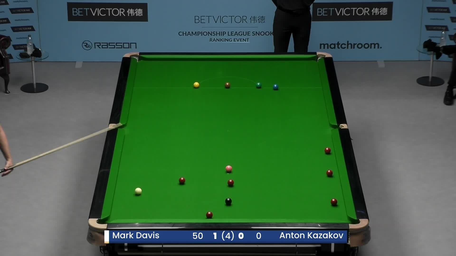 马克·戴维斯VS安东·卡扎科夫 2024冠军联赛第1阶段-清流