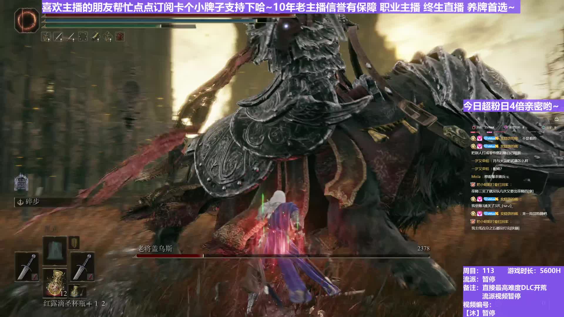 【沐】最高难度DLC开荒系列特辑-老将盖乌斯（无伤）