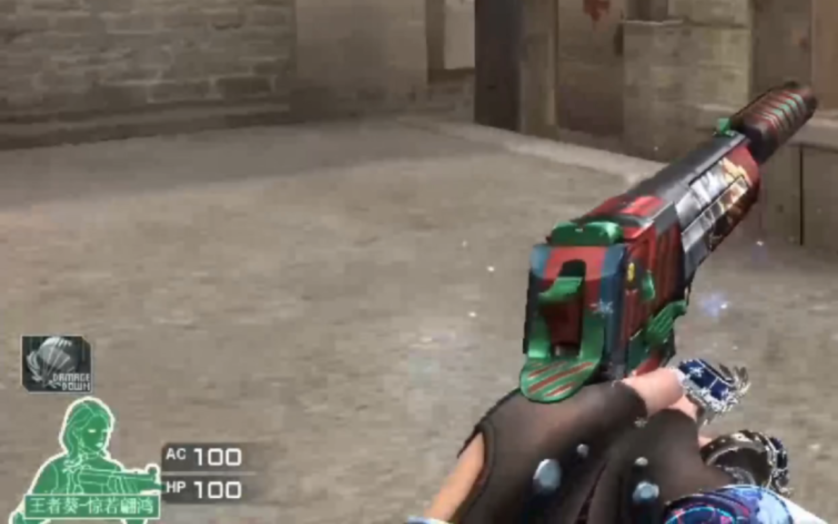 沙漠之鹰-圣诞节2023实战爆破，这枪特效直接拉满了！