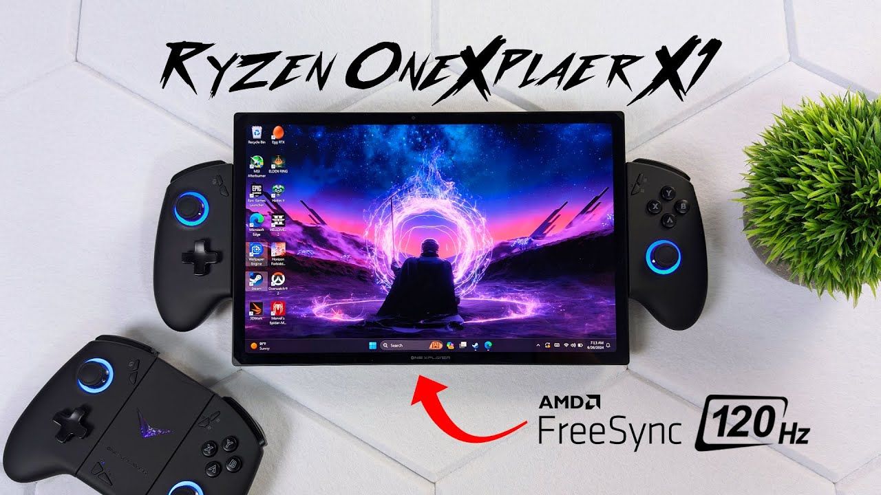 One XPlayer壹号游侠X1 锐龙版 8840U三合一PC游戏掌机 开箱简评 | 作者：ETA