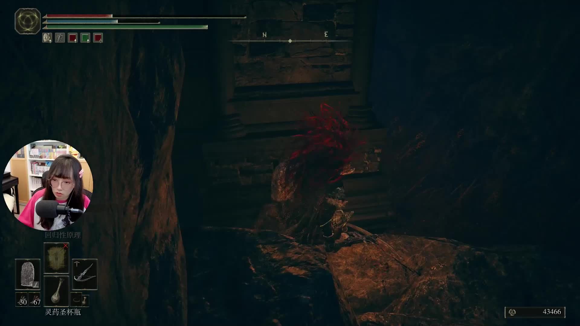 黄金树的幽影【艾尔登法环 DLC】游戏实况通关全集 P2 恩希斯城