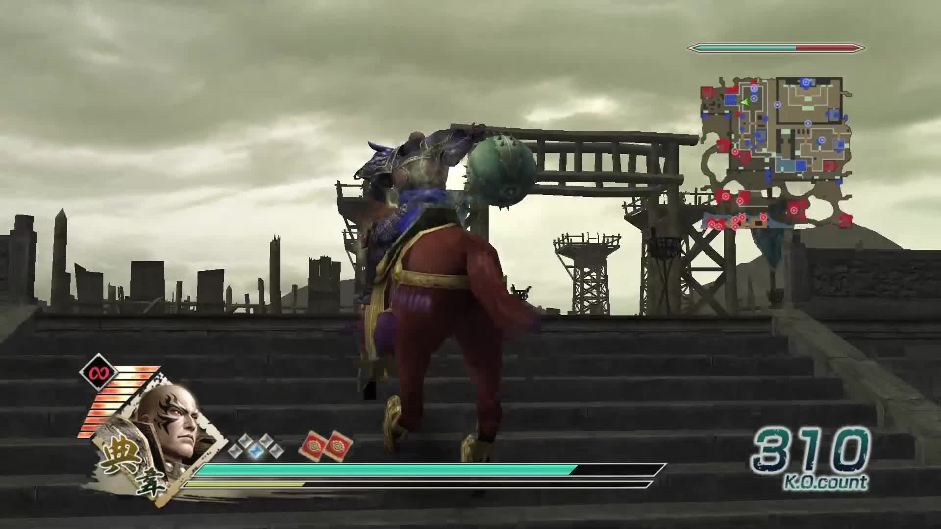 真三国无双5 典韦 修罗 合肥新城之战