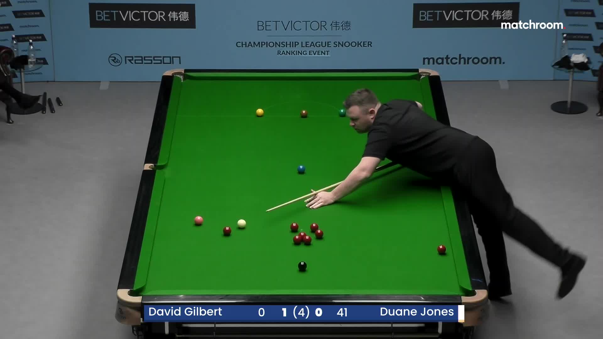 大卫·吉尔伯特VS杜恩·琼斯 2024冠军联赛第1阶段-清流