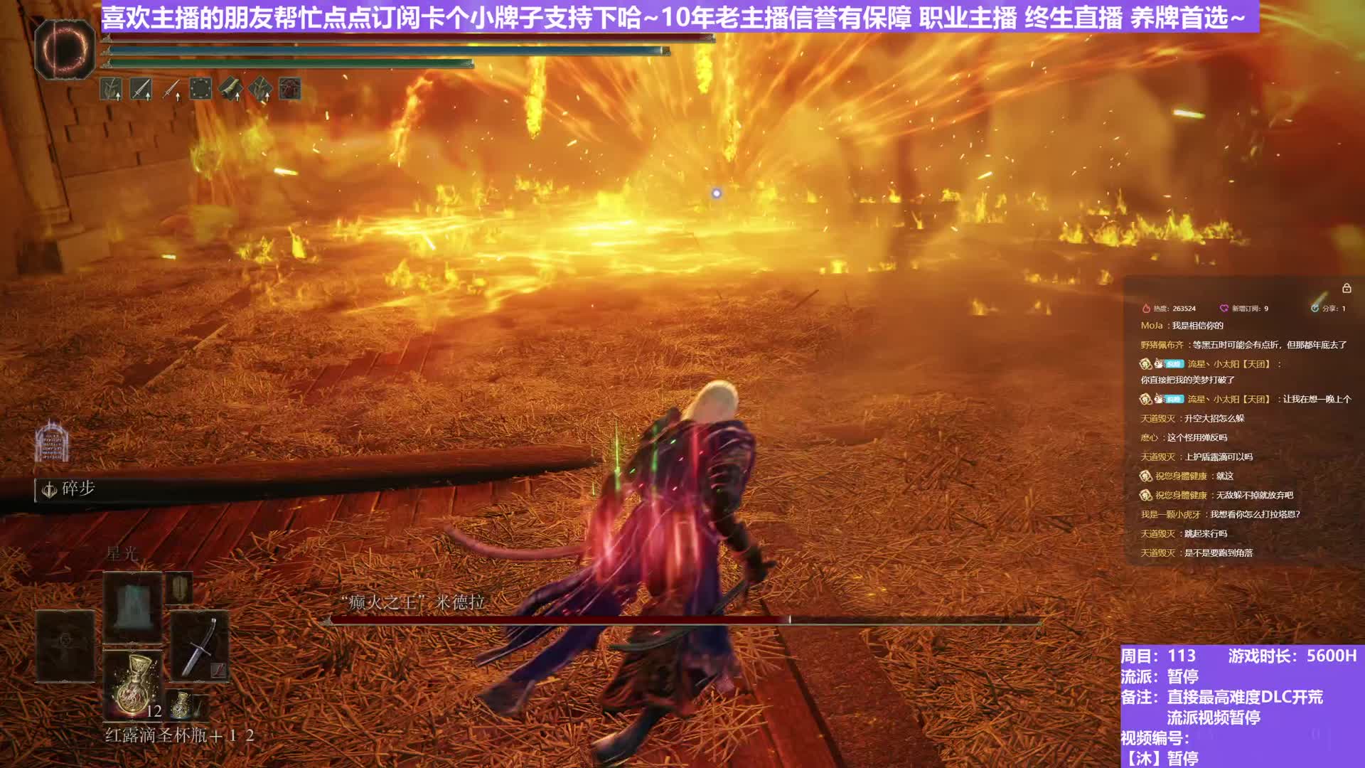 【沐】最高难度DLC开荒系列特辑-颠火之王（无伤）