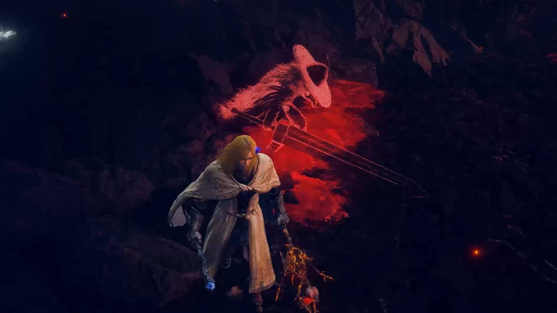 【艾尔登法环】我终于知道狂龙雾门外的血迹怎么来的了