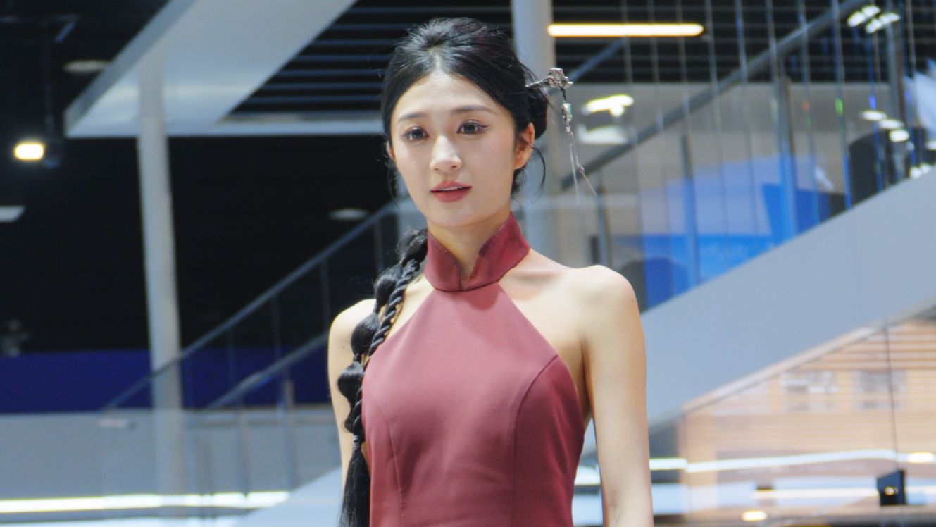 【金锥锥】2023广州车展 车模 红旗汽车 133