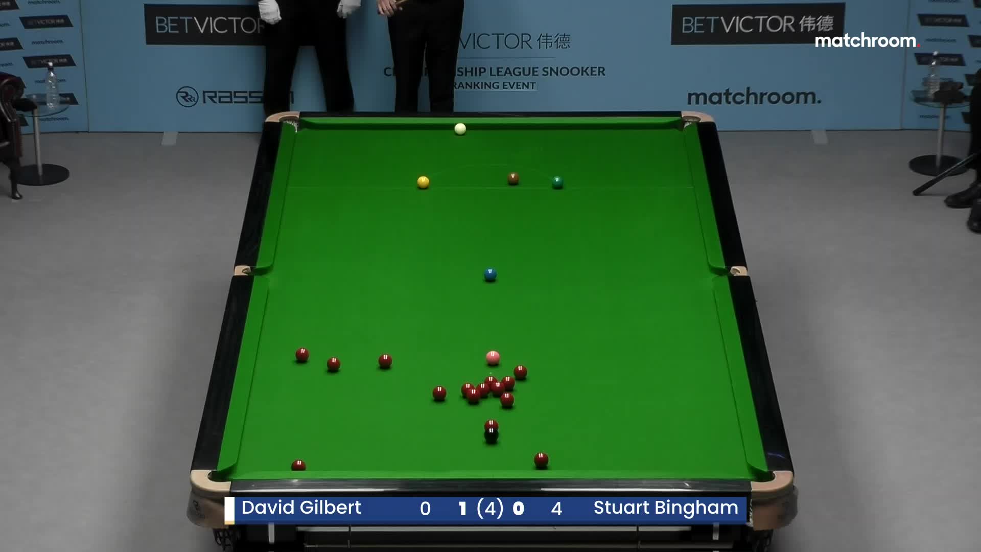 大卫·吉尔伯特VS斯图尔特·宾汉姆 2024冠军联赛第1阶段-清流