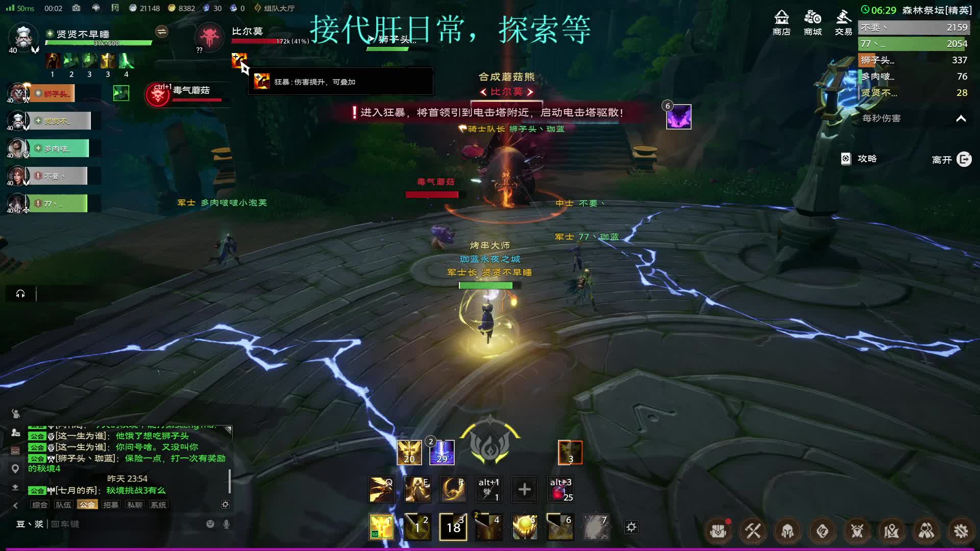 塔瑞斯世界森林祭坛精英