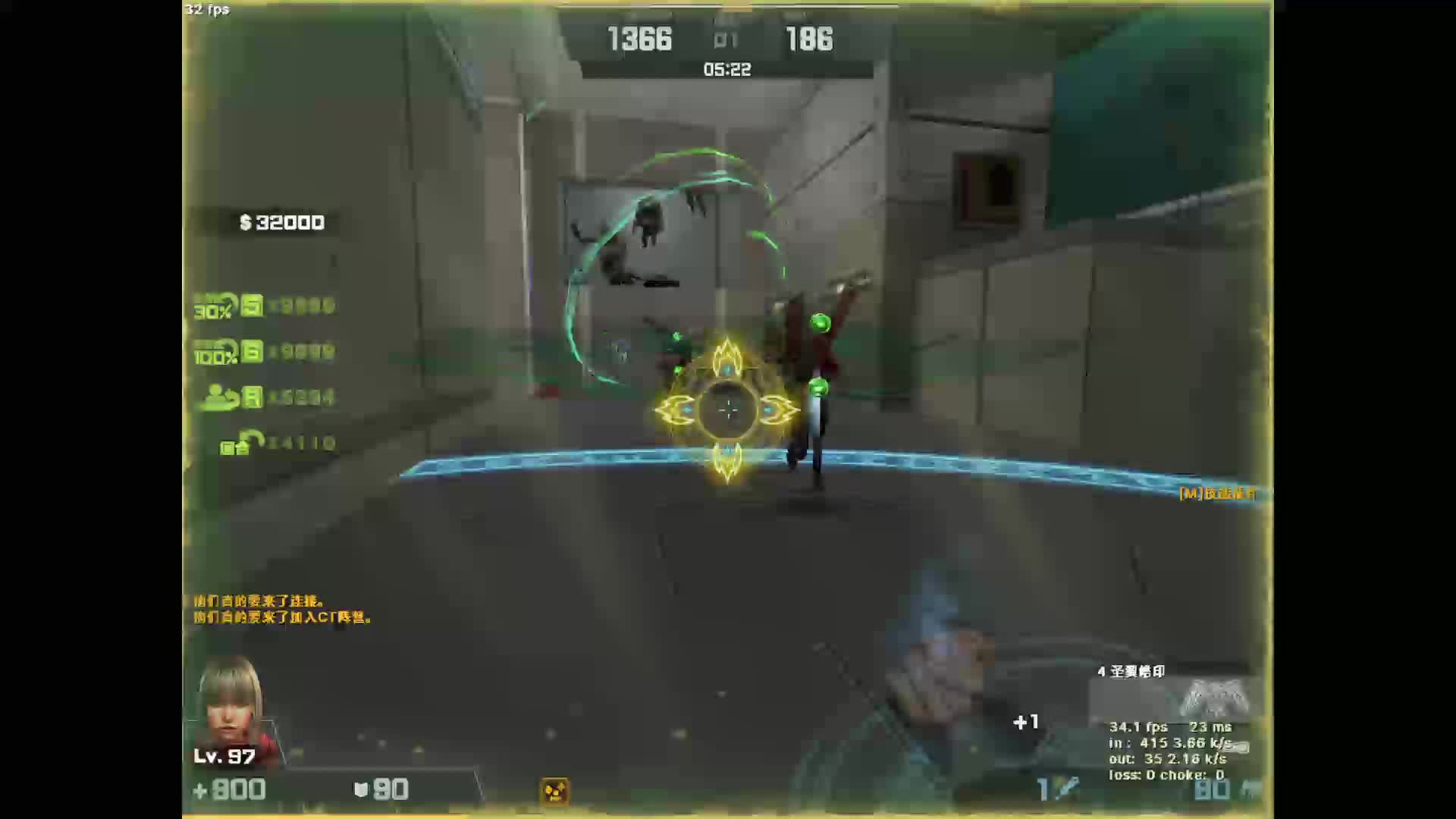 反恐精英老玩家，电信二区资深玩家 灾变试玩