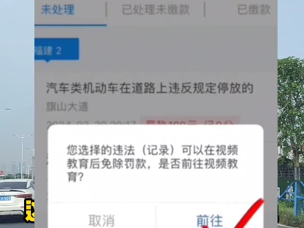 车停路边被罚了，还用急着去交罚款吗？#汽车知识 #每天一个用车知识 #路边停车收费