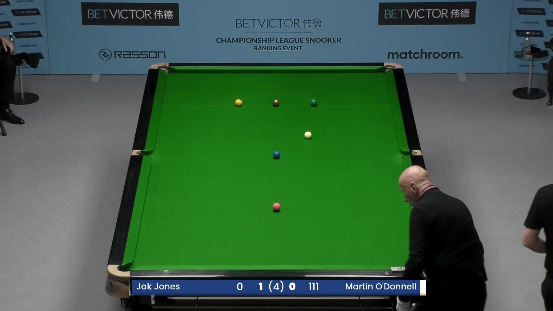 杰克·琼斯VS马丁·奥唐奈 2024冠军联赛第1阶段-清流