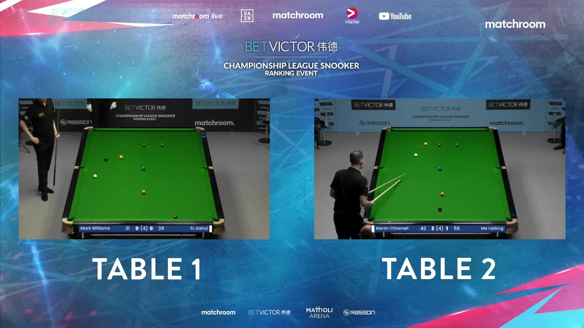 马克·威廉姆斯VS斯佳辉 2024冠军联赛第1阶段-清流