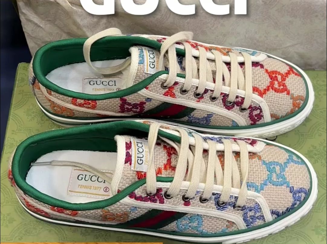 古驰奢侈板鞋分享开箱 细节指南