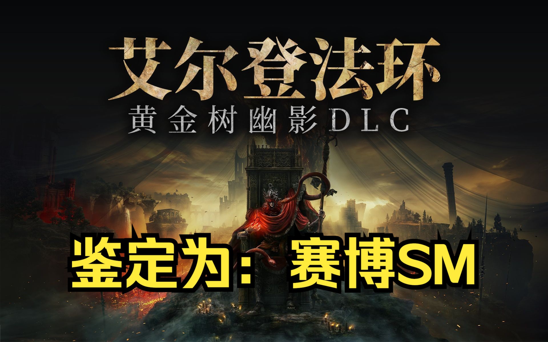【艾尔登法环DLC黄金树幽影】盖棺定论：一场宫崎英高主持的赛博SM秀