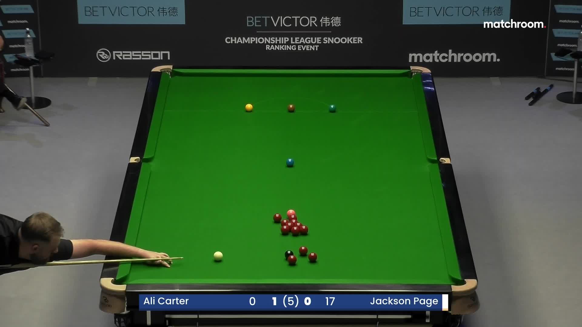 阿里·卡特vs杰克逊·佩吉 2024冠军联赛第1阶段-清流