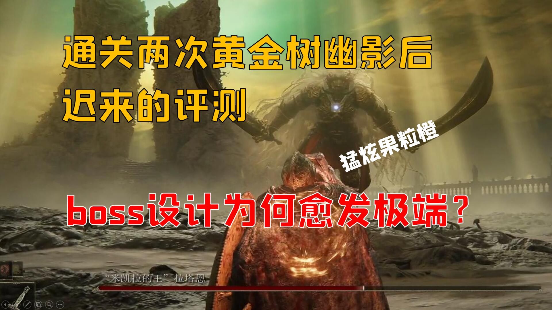 【睿老板】你会给法环dlc多少分？通关两次之后迟来的评测