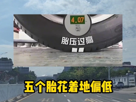 教你一眼看出胎压是否正常#每天一个用车知识 #有车的人要知道的知识 #汽车知识