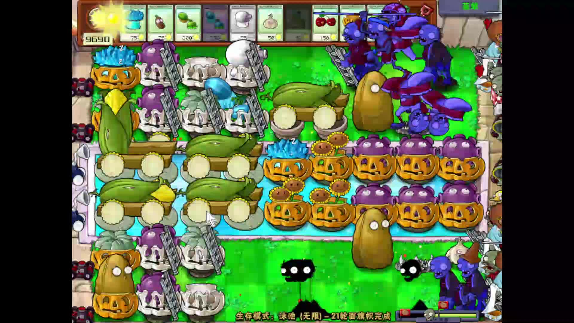 泳池无尽搭梯残白四炮