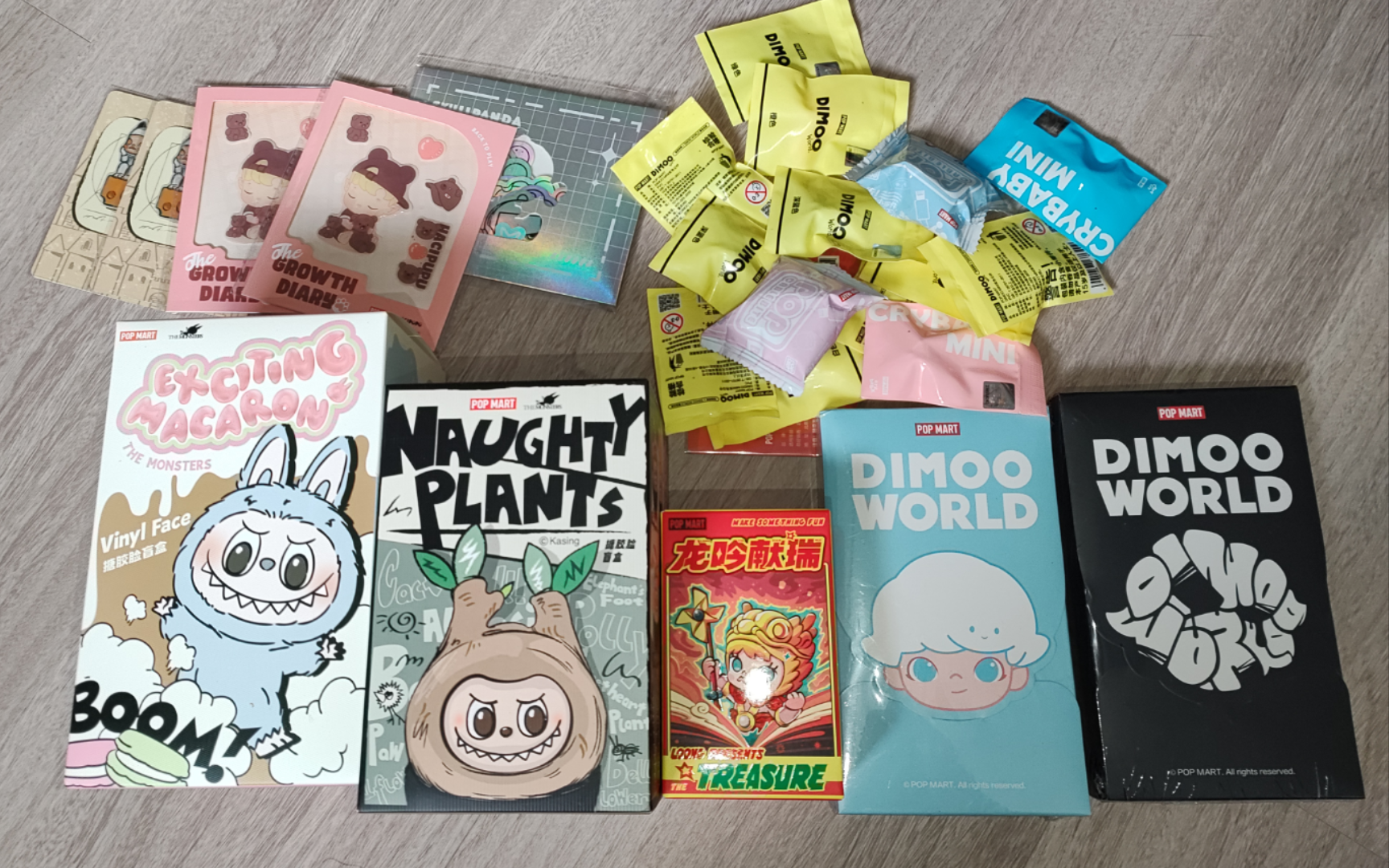 盲盒开箱｜被空空玛特分成四个快递发出的盆栽系列