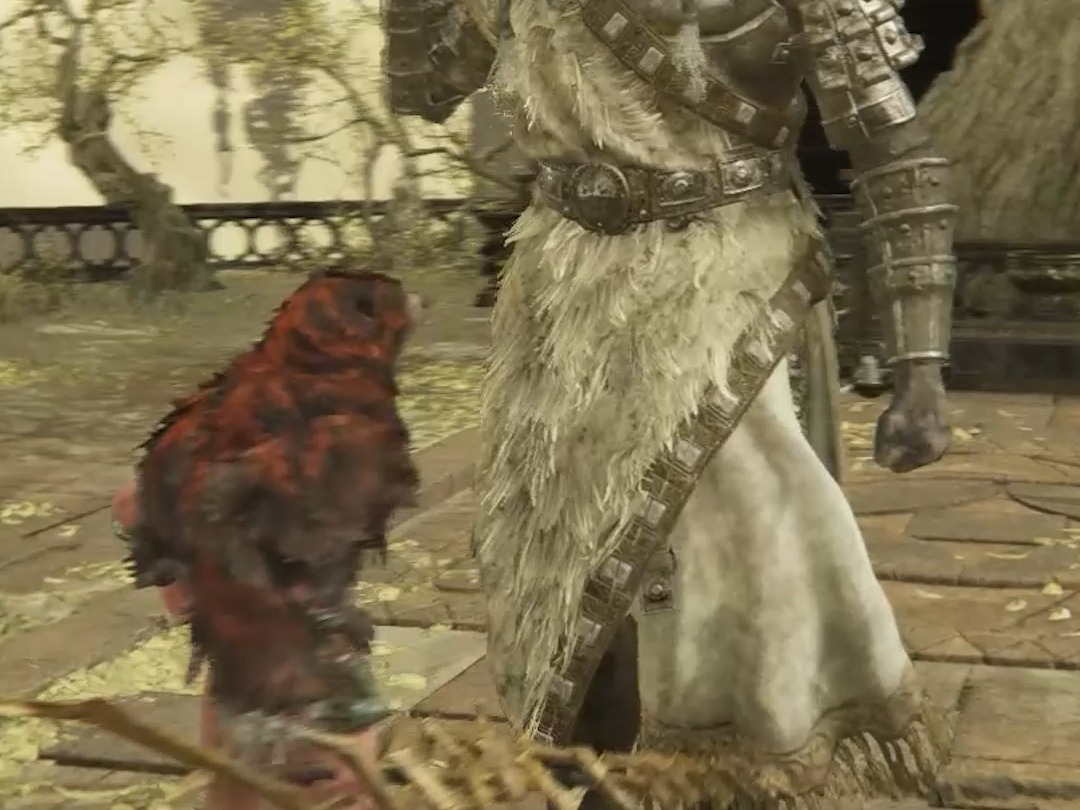 这神兽战士挺能装啊艾尔登法环 黄金树幽影