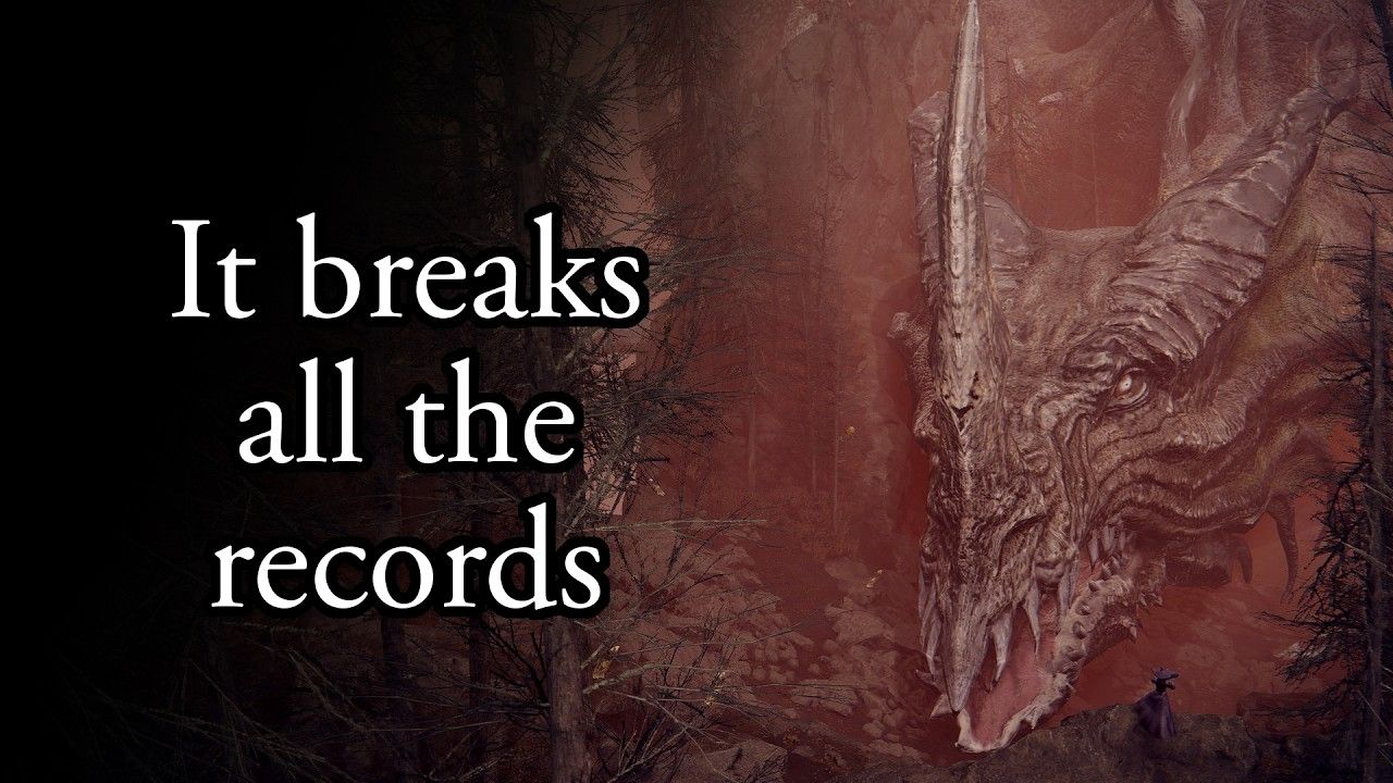 法环：新的最大的龙出现了