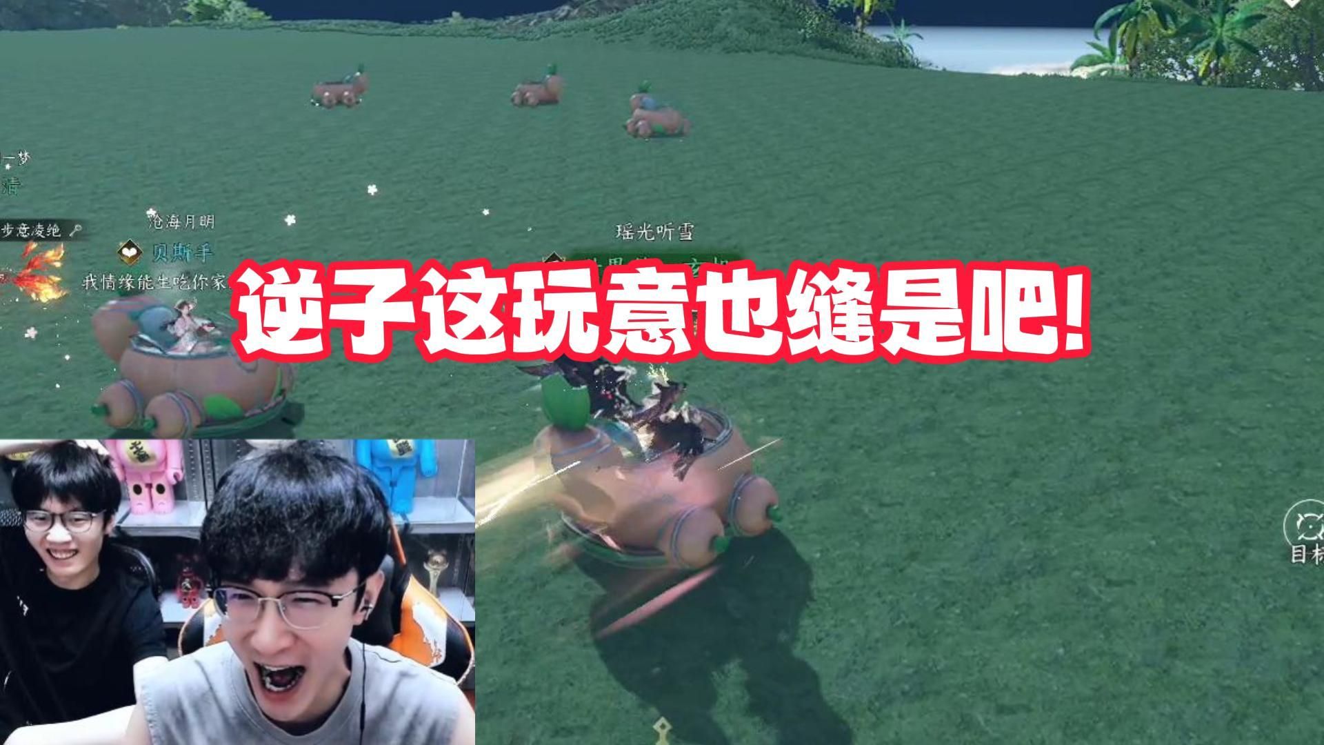 逆子这玩意也缝是吧!