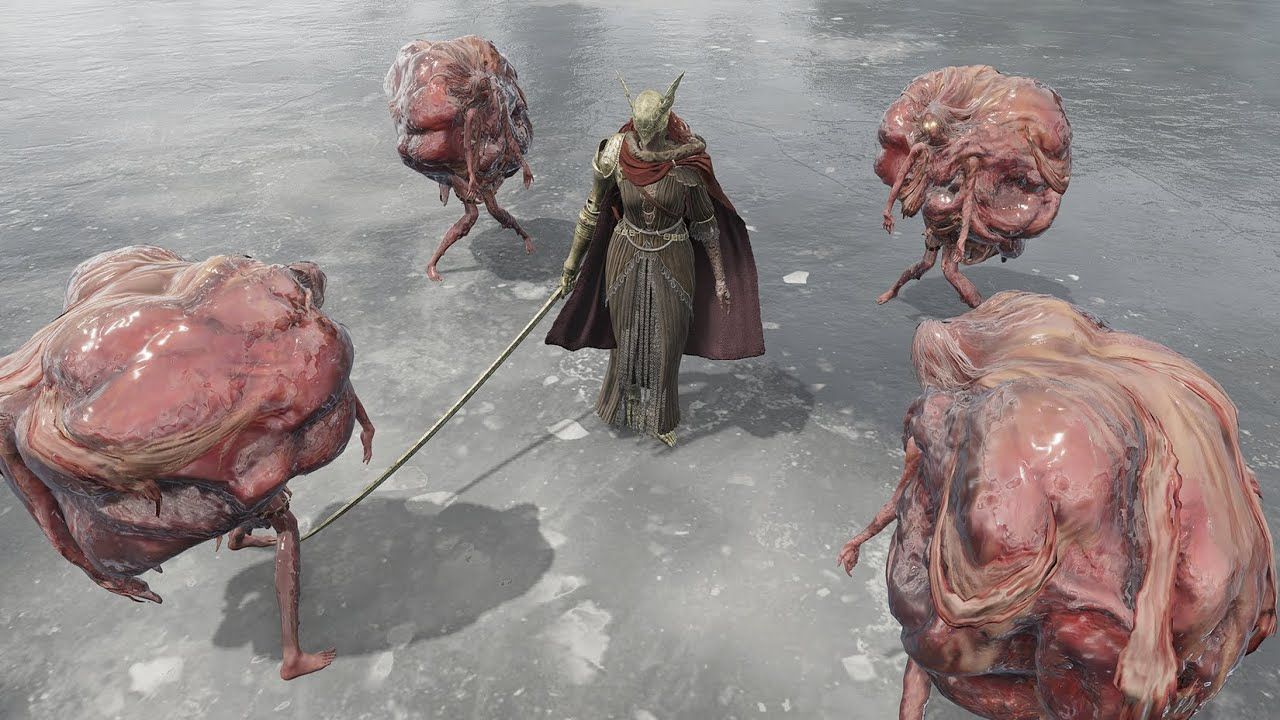 法环：4个亚历山大的内容物VS本体全BOSS