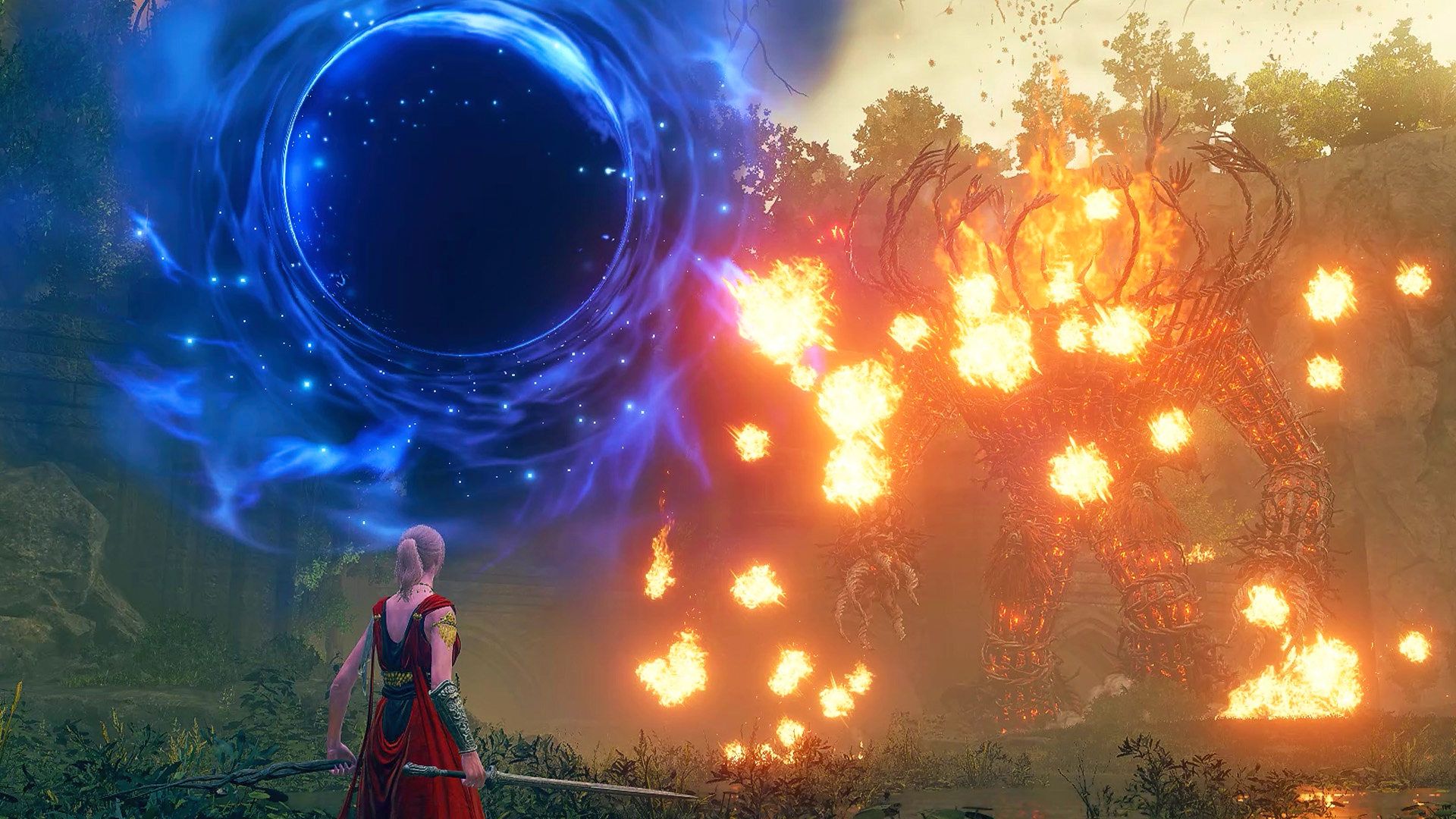 这法术动画也太帅了吧 艾尔登法环 黄金树幽影