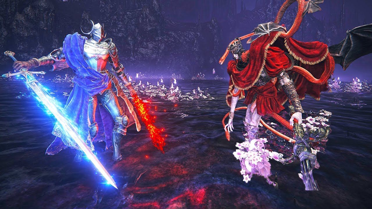 法环：双月骑士蕾拉娜VS幽影地全BOSS