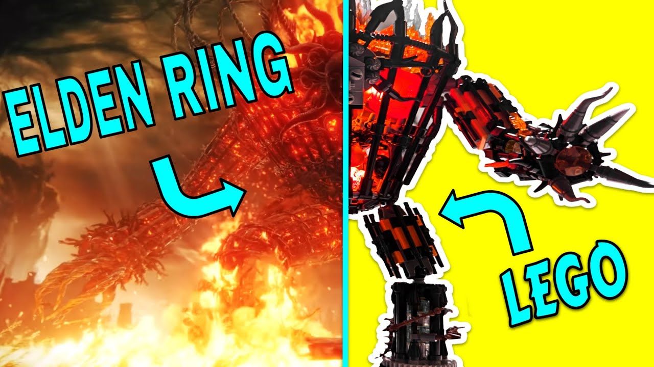 法环：我做了一个乐高柳条人