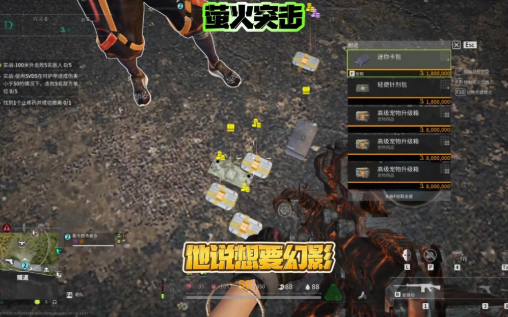 萤火突击:他说想要幻影。