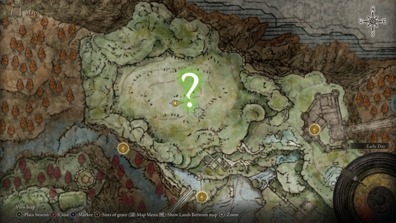 法环：探索劳弗古遗迹上方