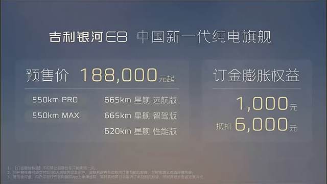 设计好看，成功一半，E8可期