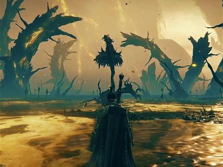 “很久很久以前，有一位流浪骑士不小心踏入了幽影地”#艾尔登法环 #还得是主机大作  #游戏内容风向标