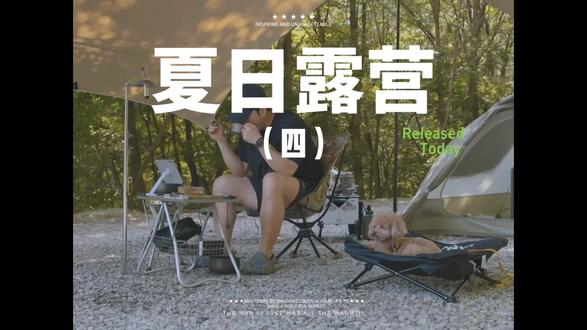 夏日露营（四）
带着狗子去溪边露营玩水，顺便在小溪里吃个午饭~#露营 #萌宠 #助眠 #户外露营 #