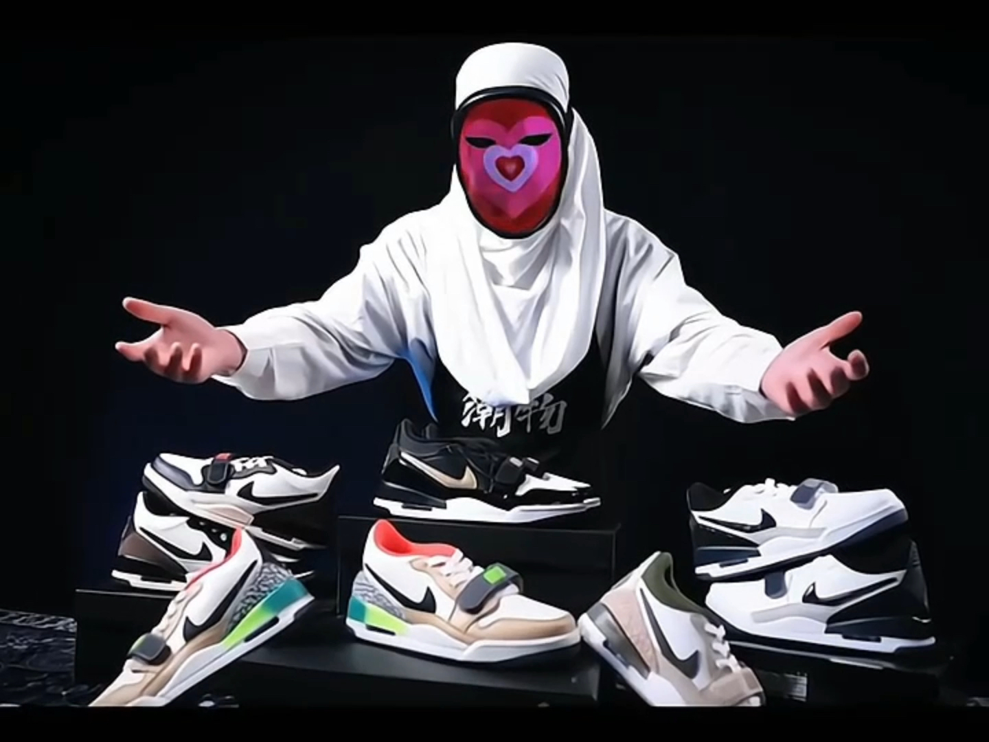 同学们看我穿耐刺都不跟我玩了怎么办。球鞋这一块，相信K哥，包你满意。