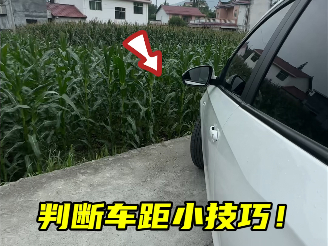 新手上路，总是担心刮蹭到车身周边，阿峰来分享几个技巧  #开车技巧分享