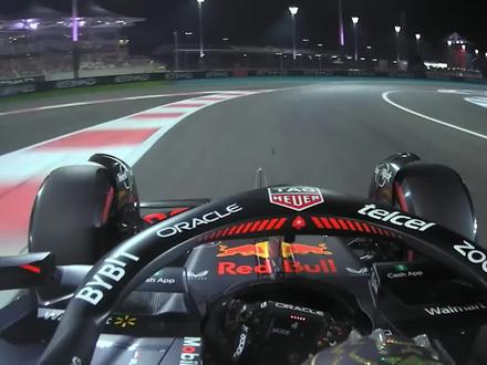 维斯塔潘2023年阿布扎比杆位圈速#维斯塔潘 #f1 #赛车 #安全拍摄路段请勿模仿