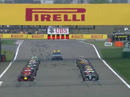 「F1 2016」中国大奖赛正赛精彩集锦#f1 #方程式赛车 #赛车