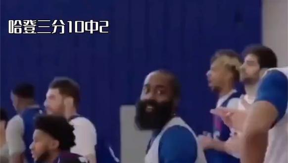 快船不敌国王，加内特：哈登拉垮表现，不值得中国女登蜜千里来看 #哈登 #快船队