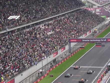 五盏红灯熄灭！感受F1赛车引擎轰鸣！#f1 #f1中国大奖赛 #比赛现场